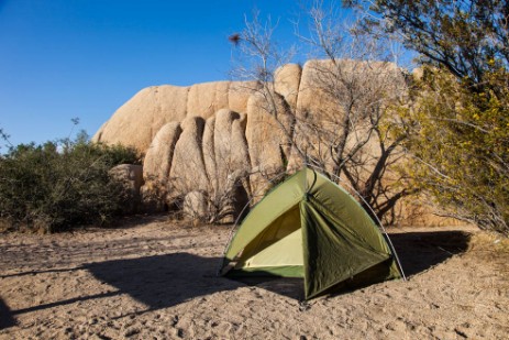 Campingplatz im Joshua Tree Nationalpark